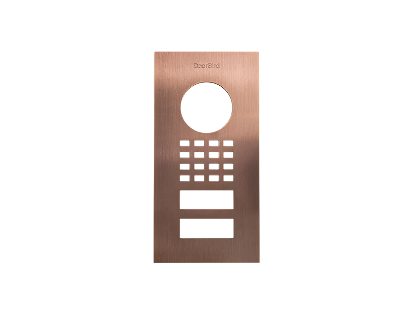 DoorBird Front Panel for D1101V Flush-Mount in Bronze