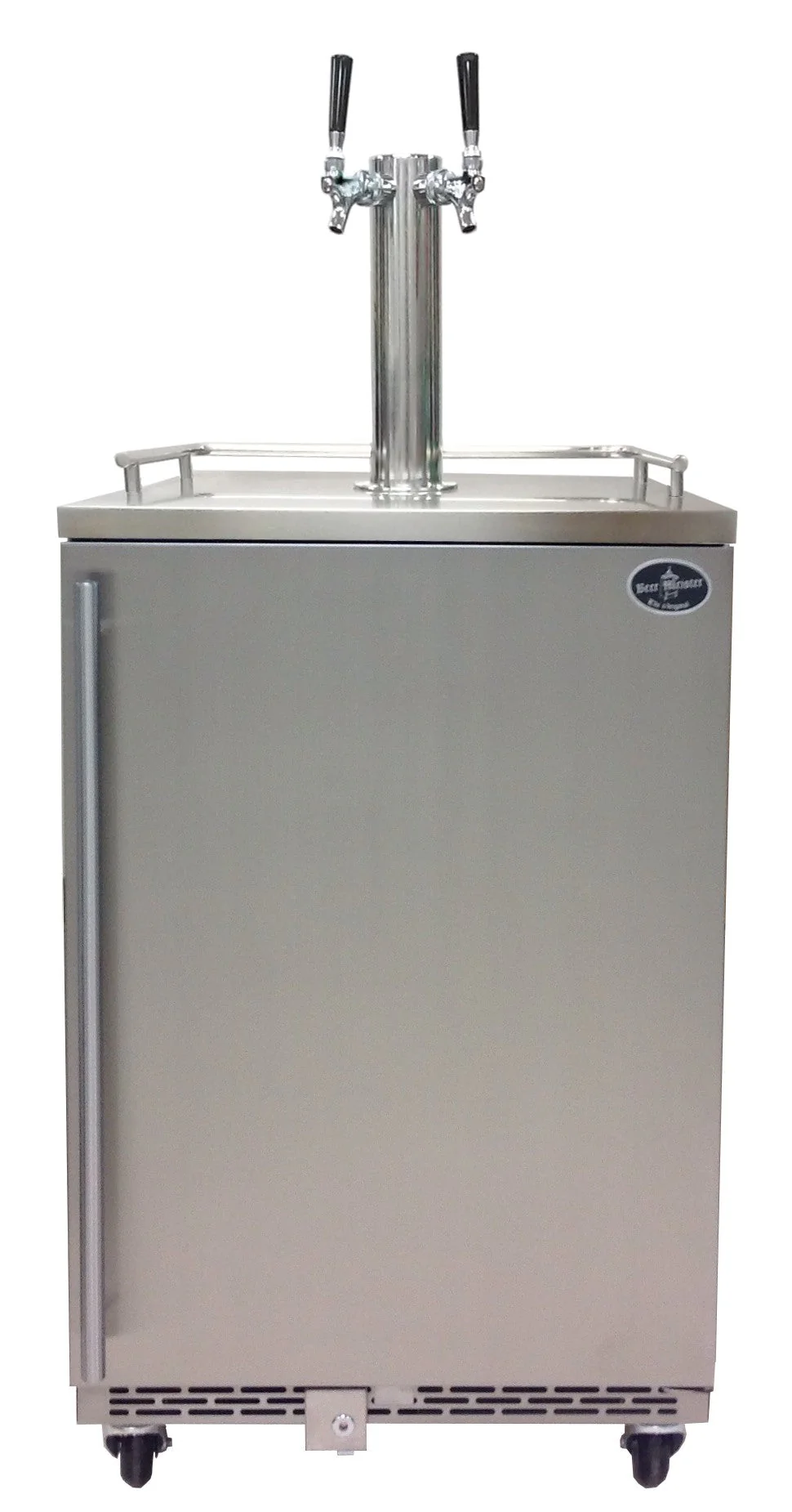 Beer Meister Premium Series Refrigerator Dual Tower All Stainless Indoor/outdoor and Digital Temperature Control (BM1600ALLSDWT)