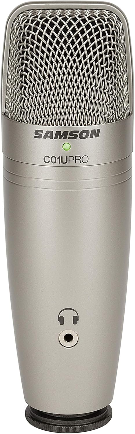 Samson C01U Pro USB Microphone MBA28 Microphone Boom Arm