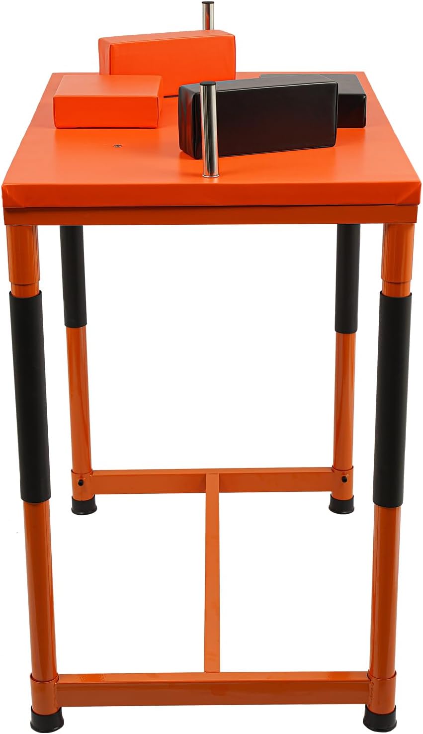 Arm Wrestling Table | Professional Battle Table | Wrist Strength Training Support Plate | with Handles Elbow Pads and Winning Pads | Standard Wrist Stand