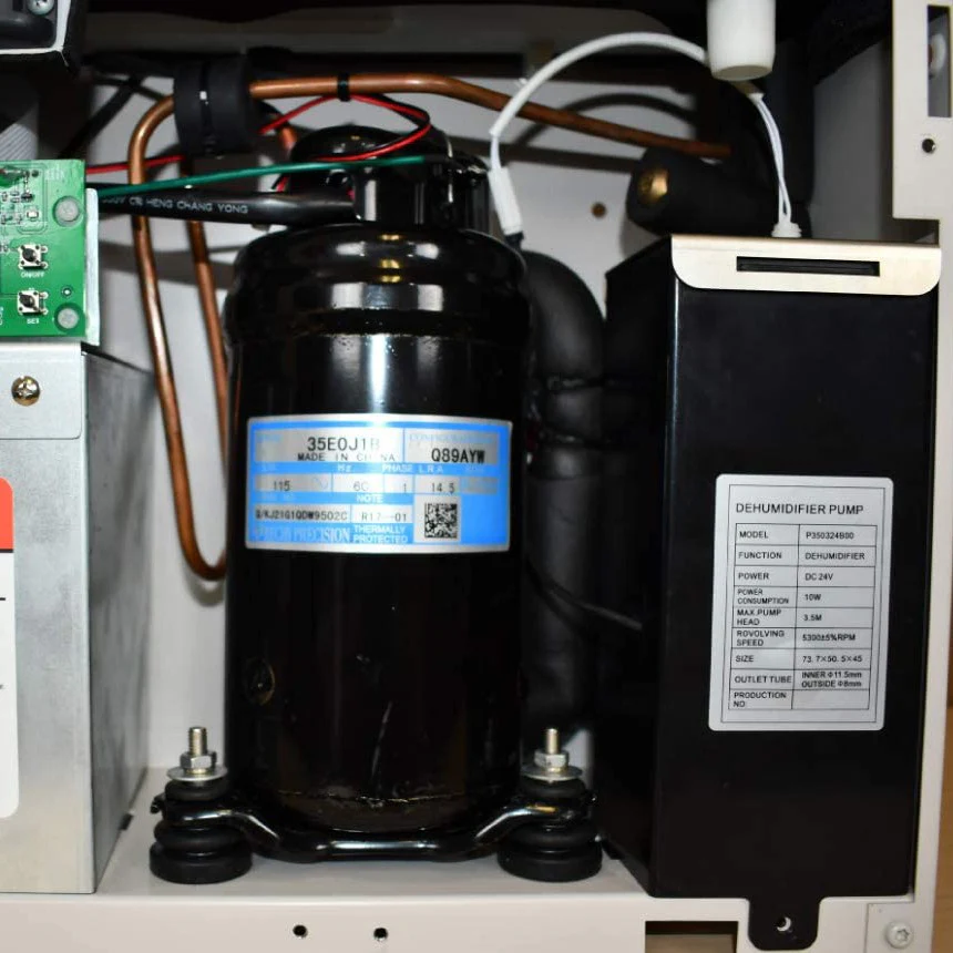 Innovative Dehumidifier Systems Integrated Condensate Pump