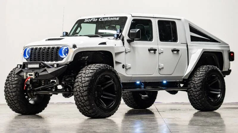 Jeep A Pillar Double Stack Aluminum Cube Light Brackets ( Wrangler / Gladiator ) 2018-2026