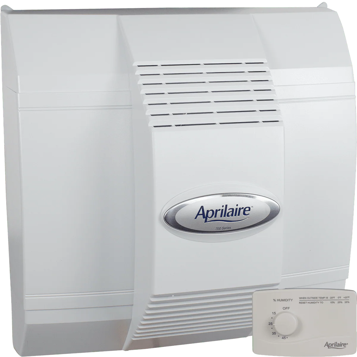 Aprilaire Model 700 High-Capacity Whole House Fan Powered Humidifier