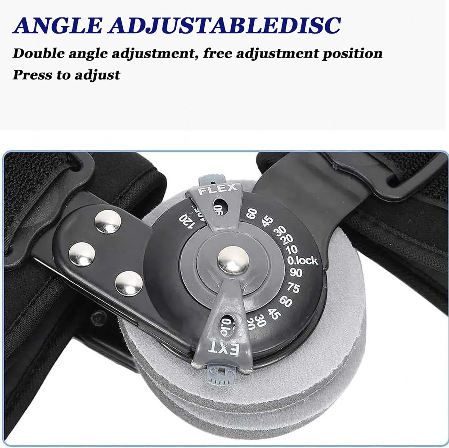 ROM Hinged Elbow Brace| Adjustable Elbow Brace Immobilizer Stabilizer|Post Op Arm Splint|Surgery Injury Recovery Pain Relief|Men & Women |Ulnar Nerve Entrapment|Tennis|Tend(