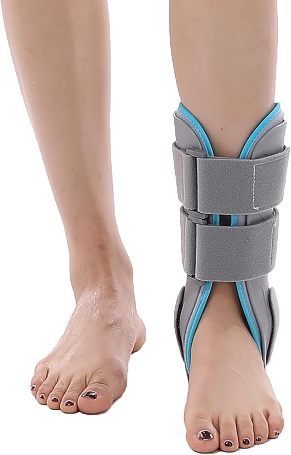 Ankle Stabilizer Brace, Ankle Support Stirrup Splint, for Stabilize Entire Ankle Medial, Support to Help Repair Torn Ankle Ligaments, Sprained Ankle, Injury Recovery