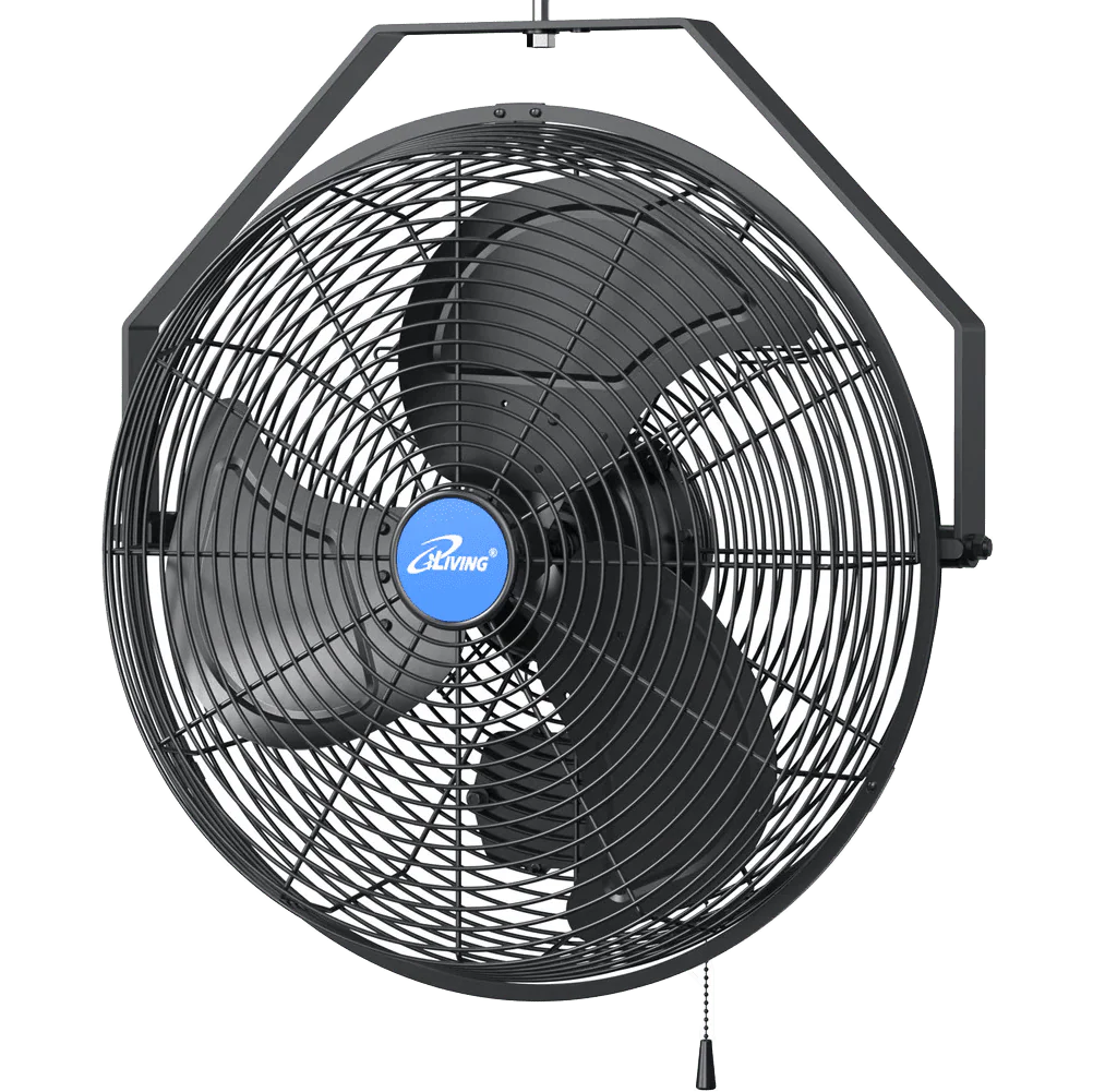 iLiving 3 Speed Wall Mounted Indoor/Outdoor Fan