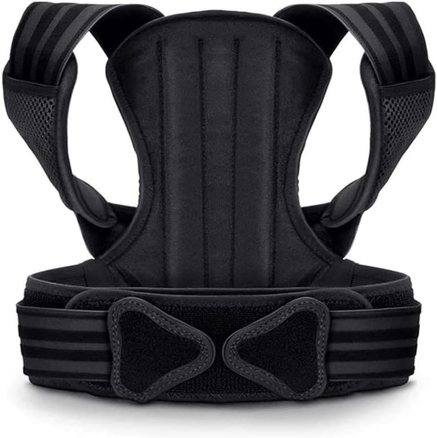 Posture Corrector for Men and Women,Adjustable Posture Corrector Back Support Shoulder Back Brace Posture Correctionr (Size : L for 50-60Kg)
