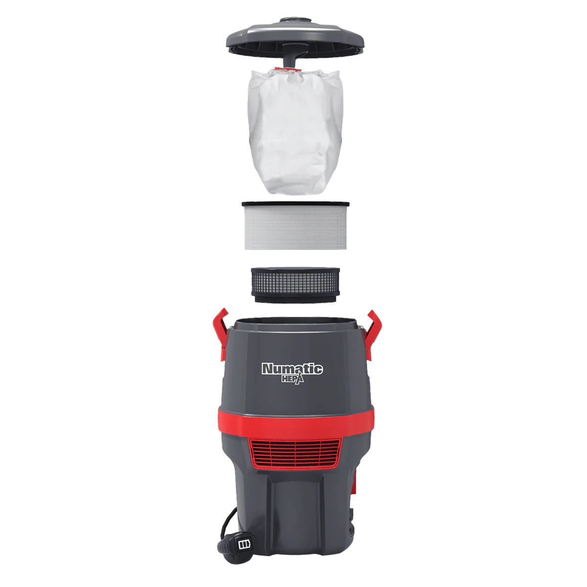 NaceCare RBV150NXH Battery Powered HEPA Backpack Vacuum