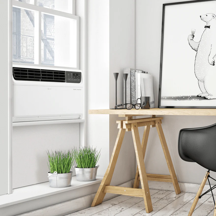 LG 18,000 BTU Dual Inverter Smart Wi-Fi Window Air Conditioner