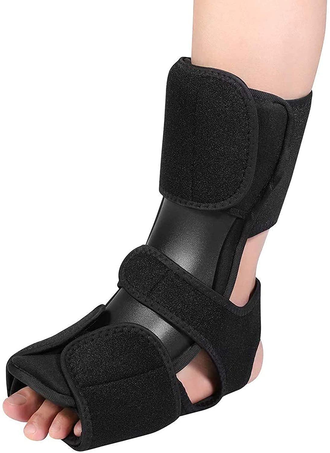 Plantar Fasciitis Night Splint, Adjustable Ankle Foot Orthosis Support, Foot Stabilizer Brace For Treatment Of Plantar Fasciitis Achilles Tendonitis And Drop Foot (X)