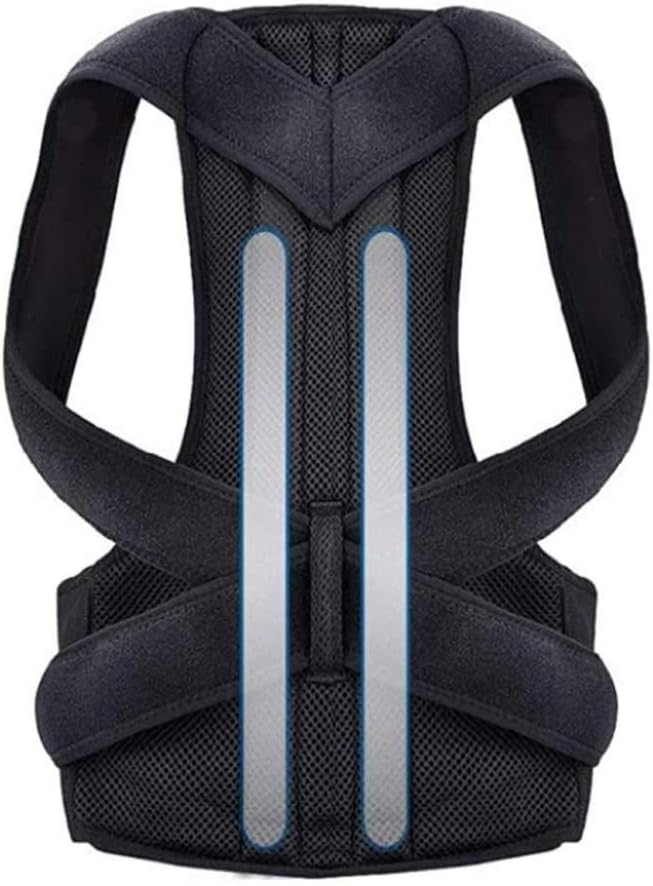 Adjustable Posture Corrector Back Posture Brace Clavicle Support Stop Slouching and Adjustable Back Trainer Drop Ship(Large 4XL)