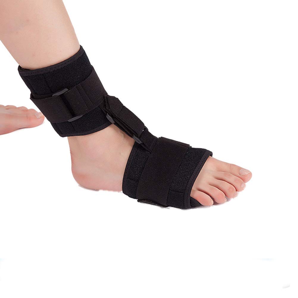 HUANGJUN Drop Orthosis Medical Foot Rehabilitation Orthosis Corrector Brace for Foot Drop Pain Relief Plantar Fasciitis Splints Assist Strap for Improve Walking Gait Ankle Sprains