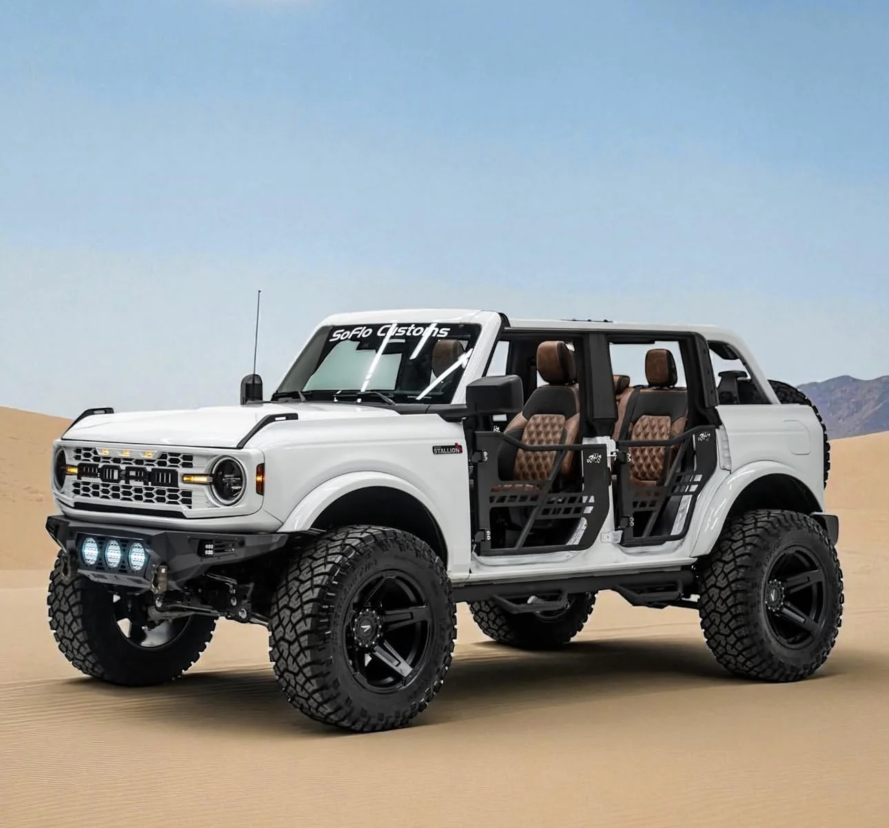 Ford Bronco Apocalypse 5 Spoke Wheel 6 Lug (Black)