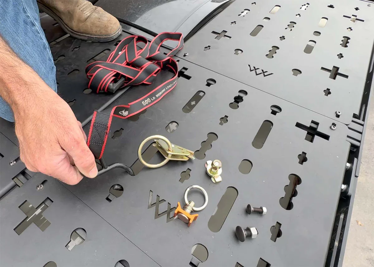 ROAMBUILT Flatpack Roof Rack Deck Accessory Panels