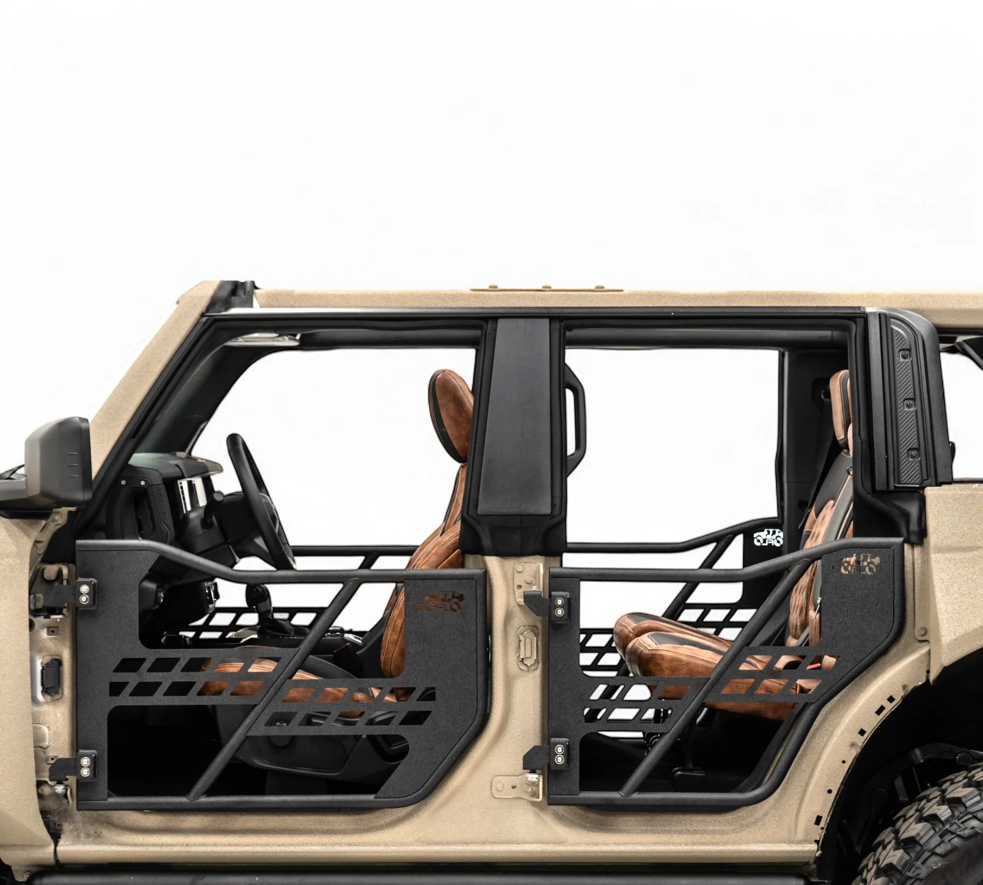 Ford Bronco Pipe Half Doors All Four 2021-2026