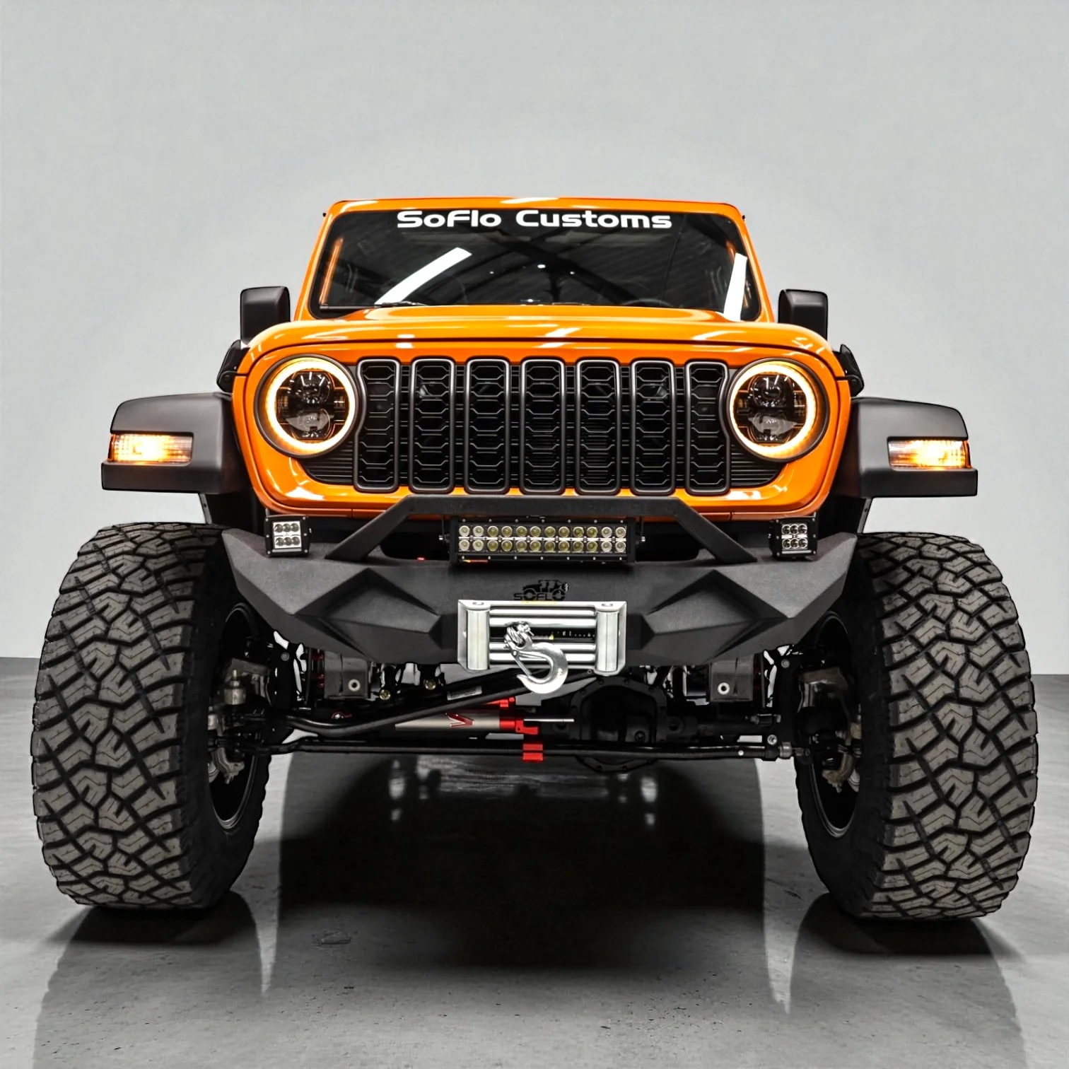 Jeep Wrangler Front Bumper Stubby 2018-2026