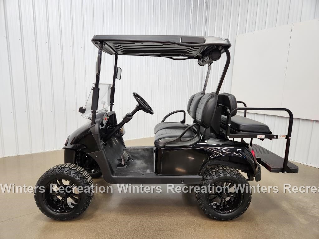 2021 E-Z-GO RXV Lithium Ion ECOXGEAR STREET READY Golf Cart, Black