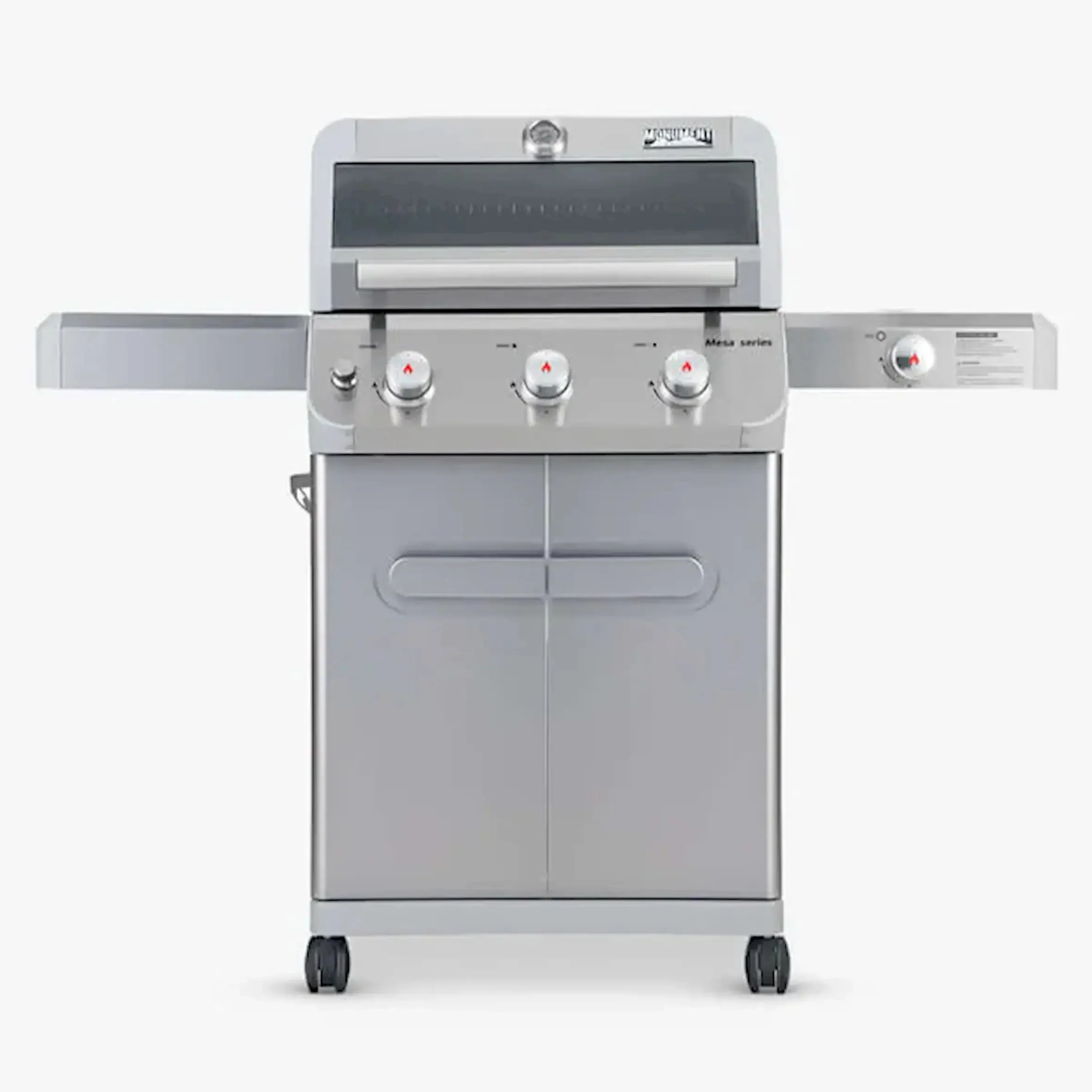 Monument Mesa Propane Gas Grill in Stainless Steel with 3 Burners (M305)