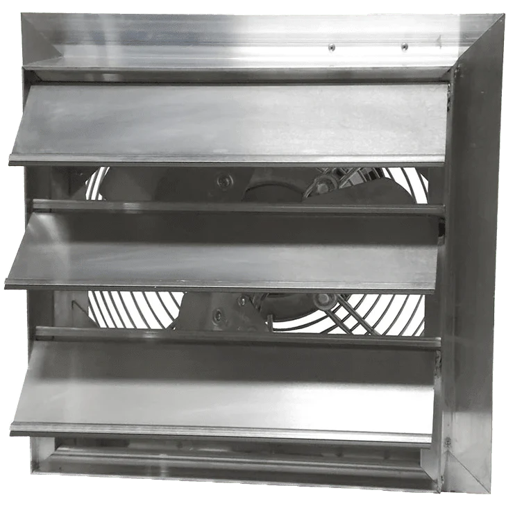 Canarm AX 18-In. Explosion Proof Aluminum Wall Mount Shutter Exhaust Fan