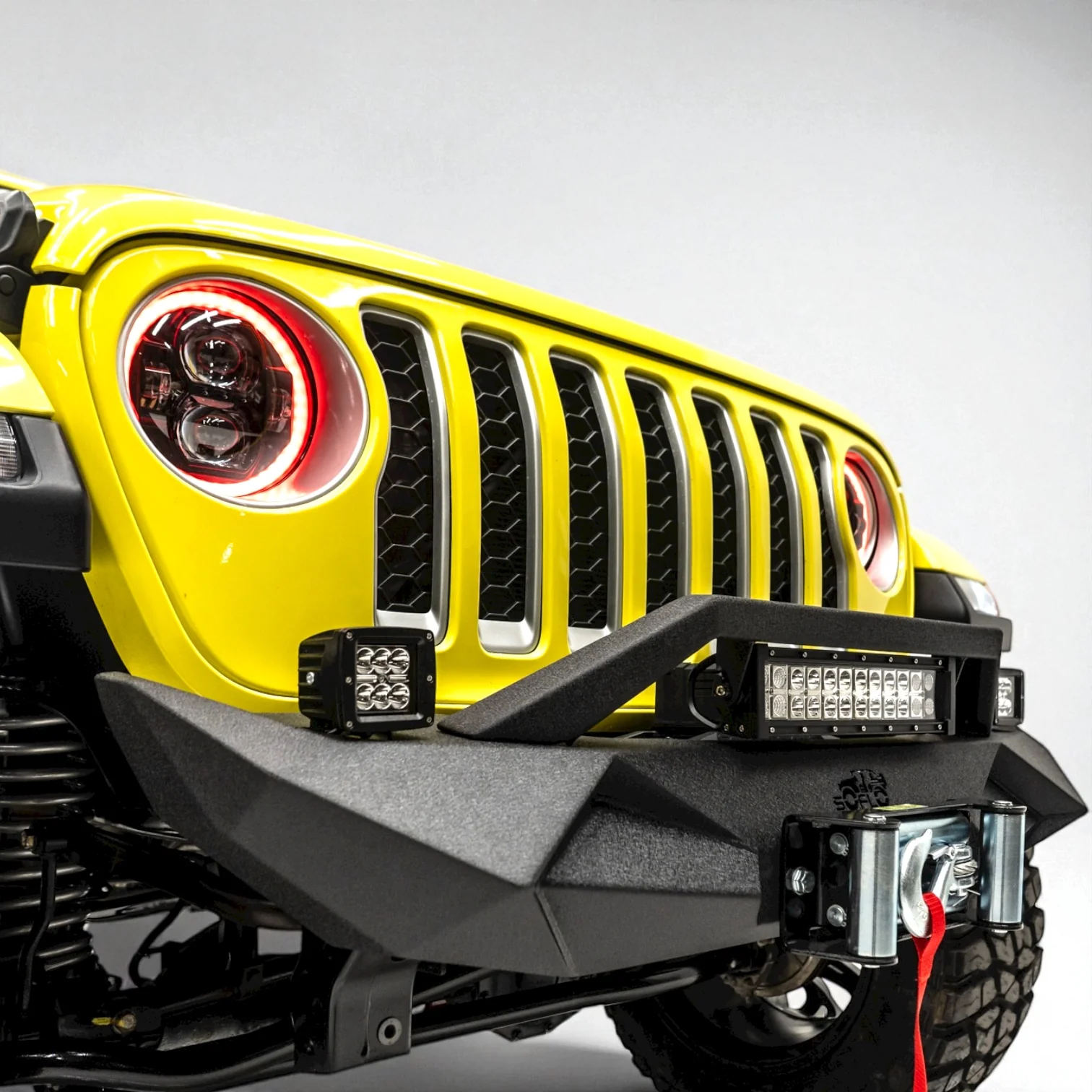 Jeep Wrangler Front Bumper Stubby 2018-2026