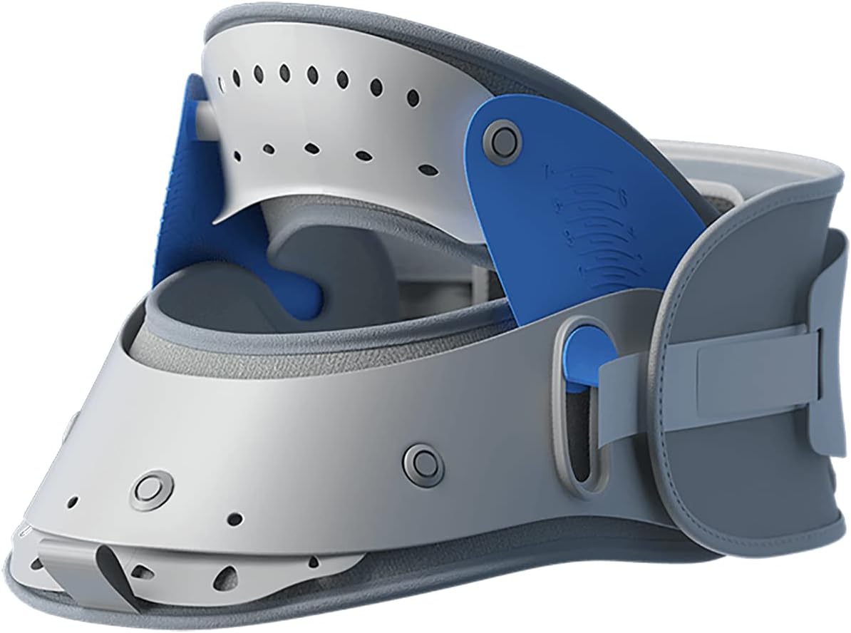 Inflatable Cervical Neck Traction Adjustable Neck Stretcher Collar Stretching Correction Therapy Neck Care Health Care for Home Pain Treatment Spinal Decompression Collar