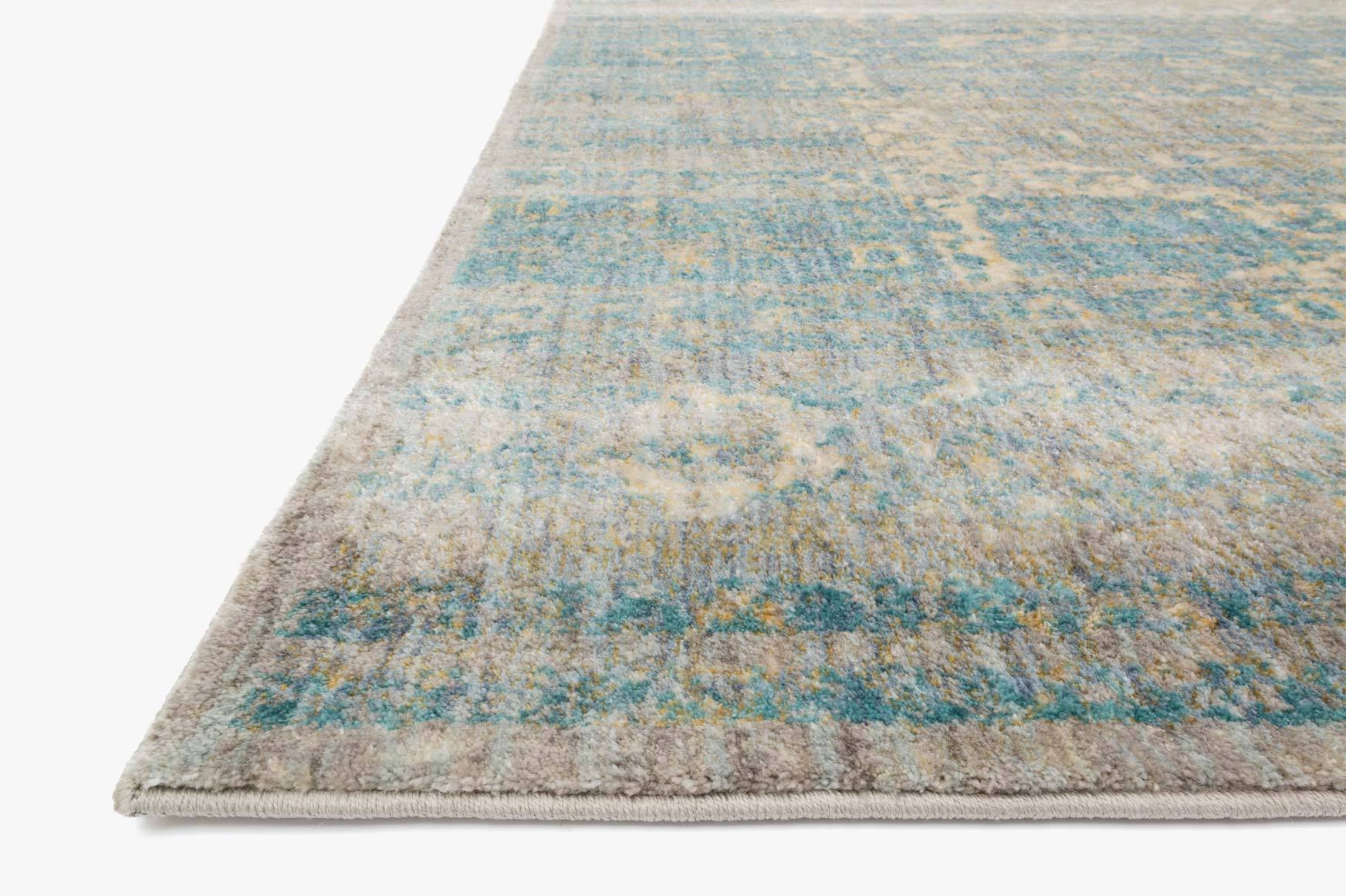 Loloi Anastasia Collection - Transitional Power Loomed Rug in Lt. Blue & Mist (AF-10)
