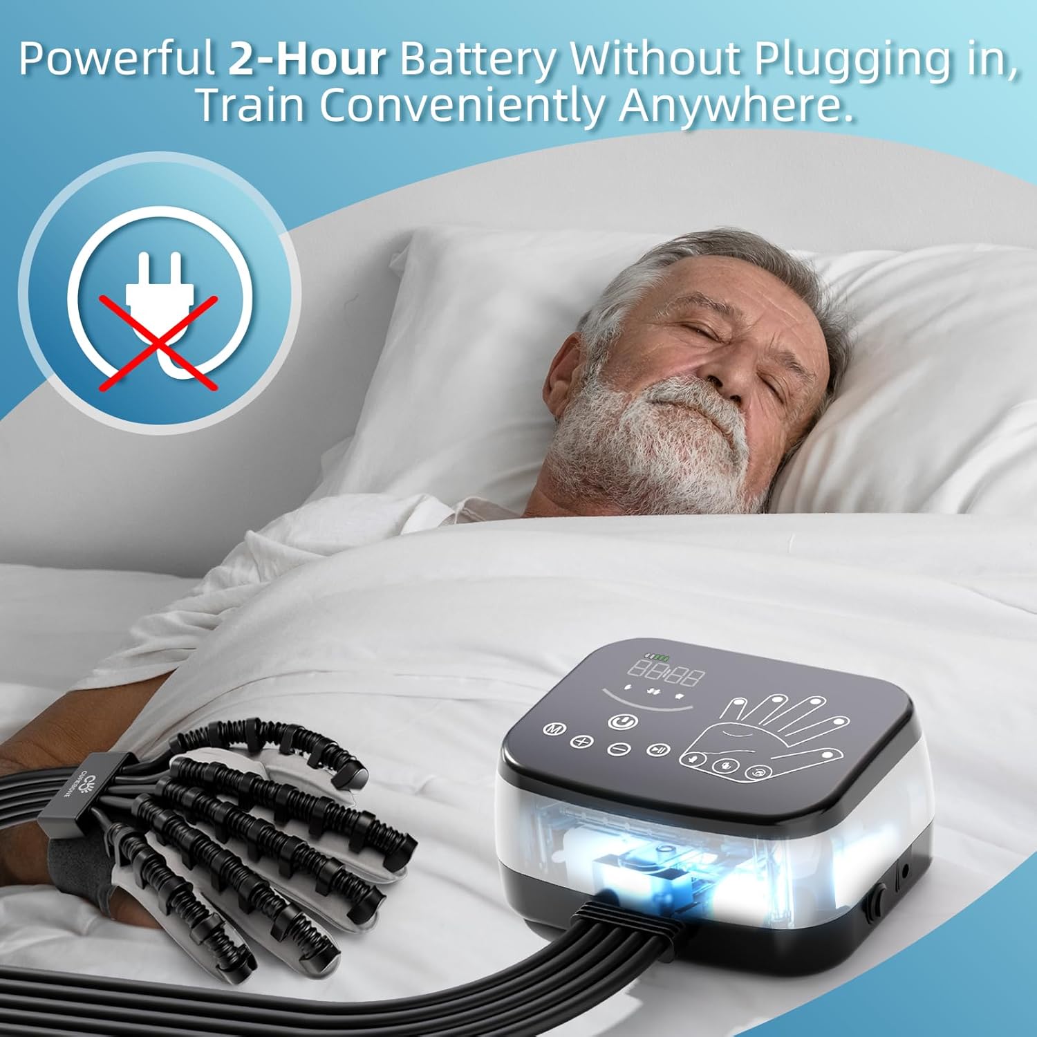 Rehabilitation Robot Gloves, Hand Rehabilitation Robot Gloves, Elite, Easy to Use