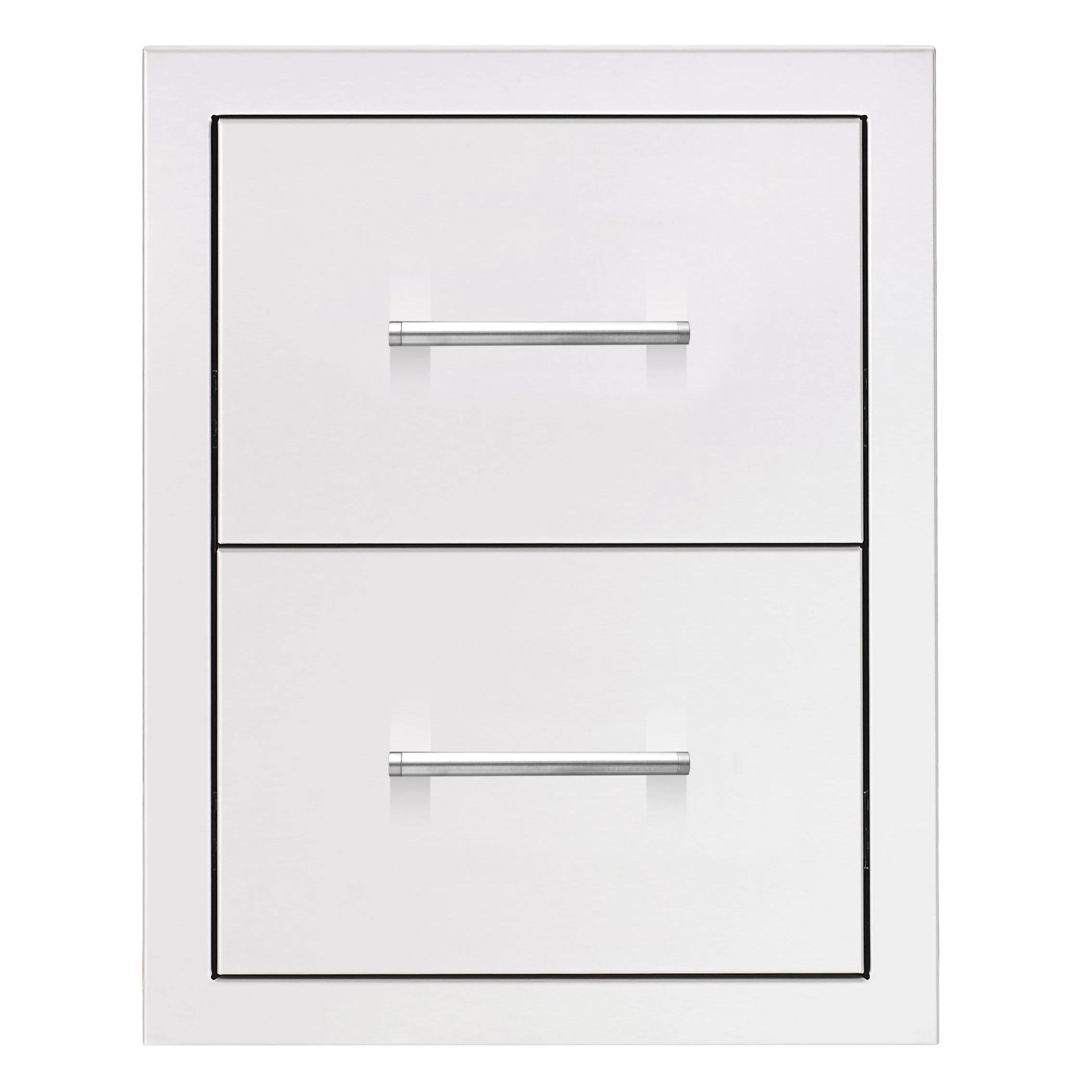 TrueFlame 17-Inch Double Drawer Masonry Frame Return (TF-DR2-17M-A)