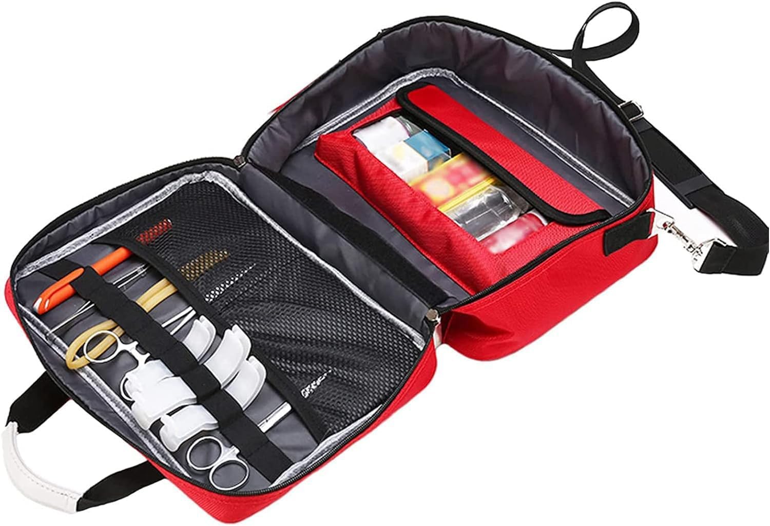 Waterproof Flame Retardant Medical Backpack, First Aid Kit Bag, for Sports, Home, Car, Travel, Camping and Hiking