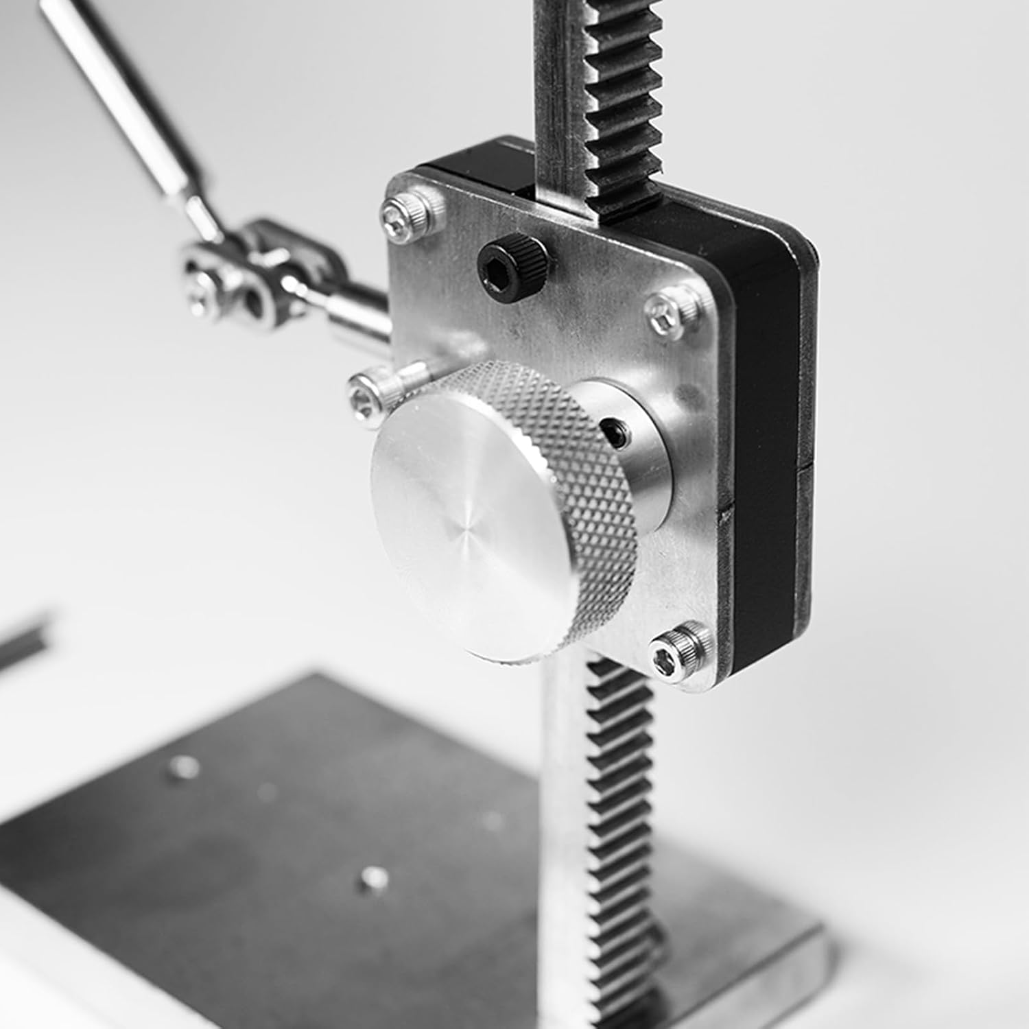 DIY Stop Motion Armature Kits, Armature Rigging System, with 5 Connectors,26cm Lifting Bracket, Support Your Character's Movement, Stainless Steel Rig Arm for Hold Light Puppet(