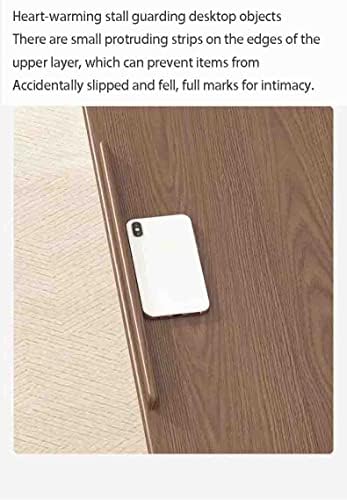 Overbed Table with Wheels,Solid Wood Lifting Desk Study Table Home Workbench Bedside Movable Table,Hospital and Home Medical Use (a L 80 CM)