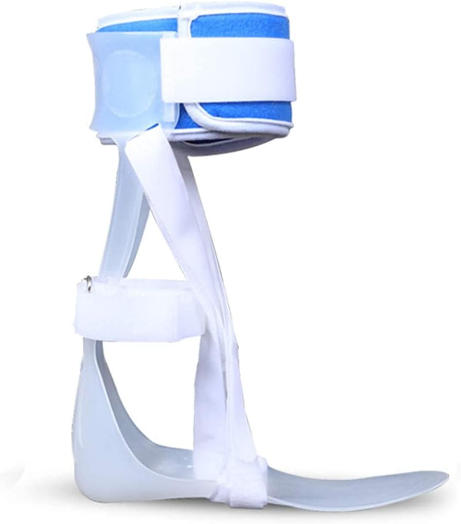 Foot Drop orthosis Ankle Foot Drop Posture Correction Brace Splint Leaf Spring Used for Leg Support Rehabilitation and Posture Correction After an Ankle Injury (Color : Right, Size : S)