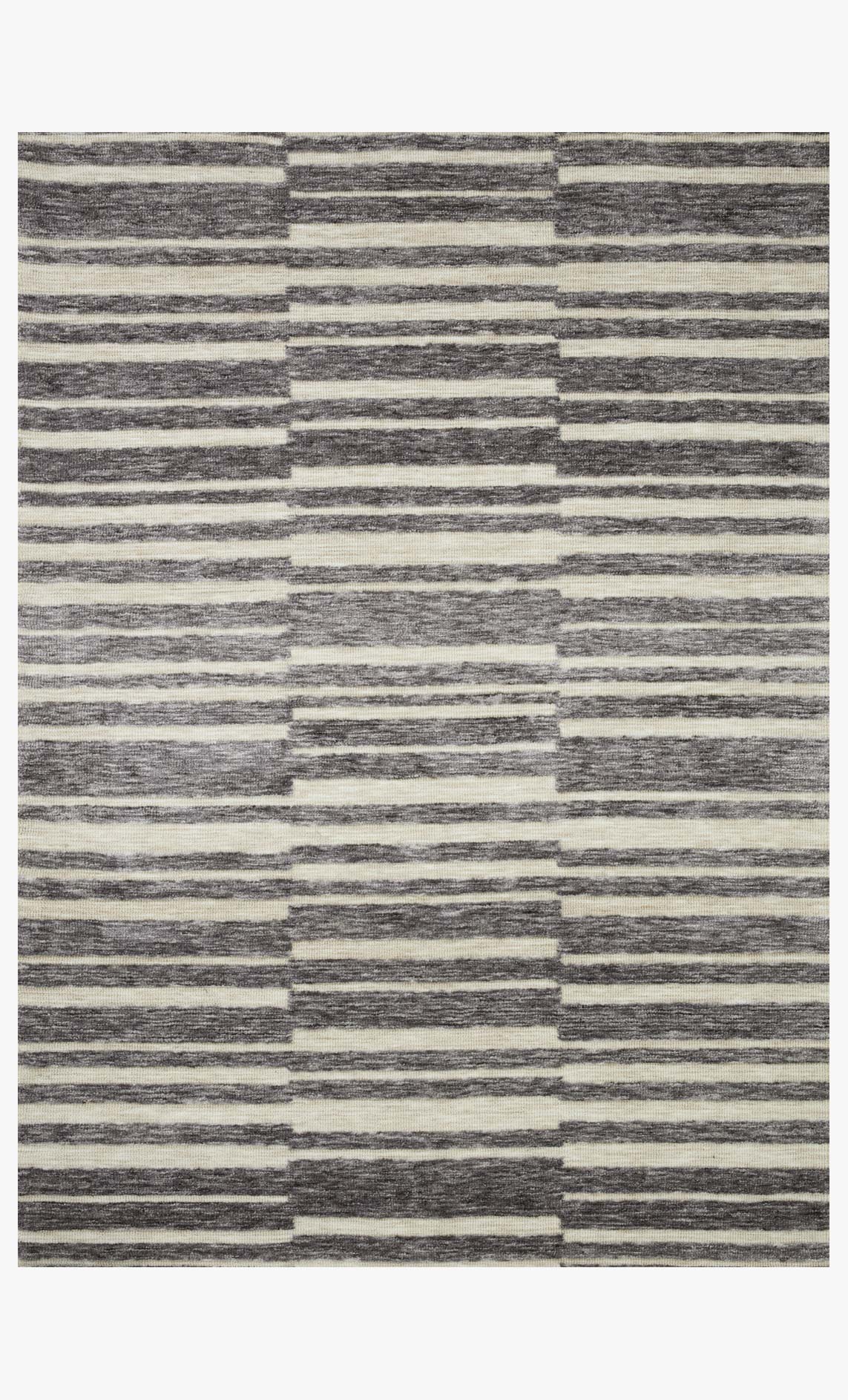 Loloi II Neda Collection - Transitional Power Loomed Rug in Natural & Slate (NED-06)