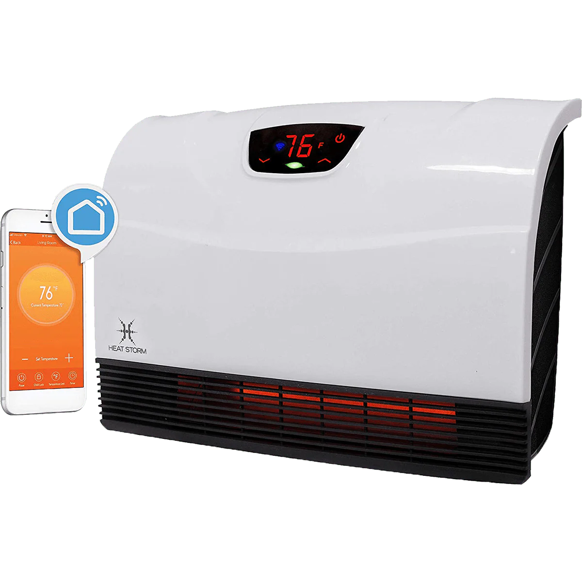 Heat Storm Phoenix Wall Heater w/ Wi-Fi