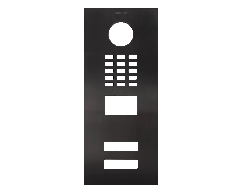DoorBird Front Panel for D2102V in Titanium Coated Stainless Steel V2A