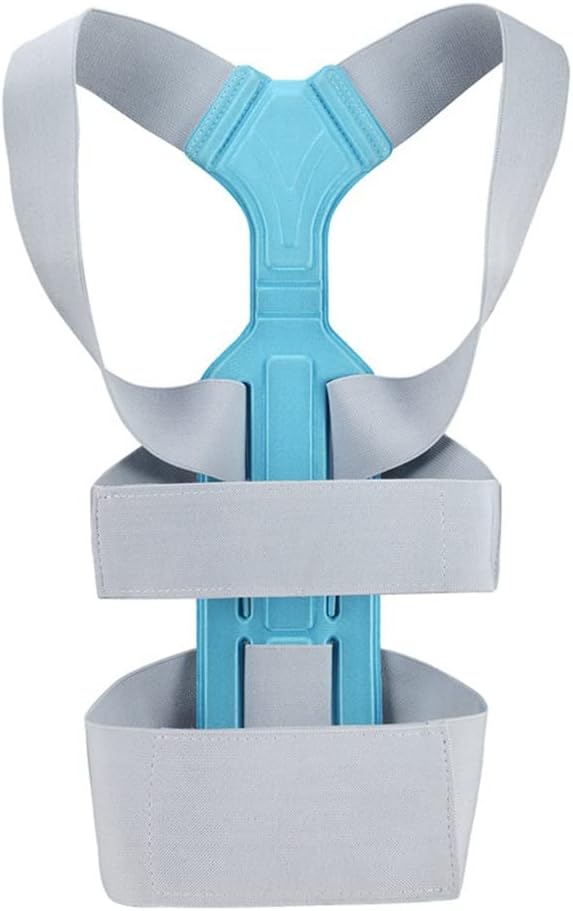 Invisible Chest Posture Corrector Scoliosis Back Brace Spine Belt Shoulder Support Poor Posture Correction Belt(Large)