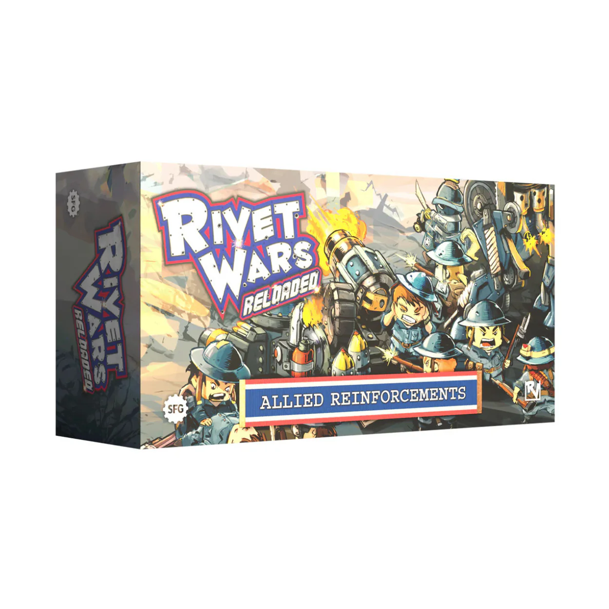 Steamforged Games Rivet Wars: Allied Reinforcements Expansion Board Game