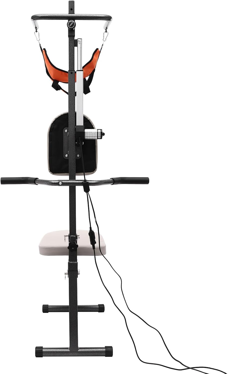 DYRABREST Electric Traction Chair Intelligent Neck Traction Machine Foldable Neck Traction Chair with Adjustable Strength for Home and Healthcare Settings Effective Cervical Spine Stretching