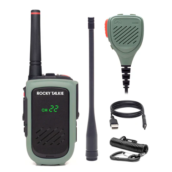 Expedition Radio Kit - 1 Radio and 1 Hand Mic