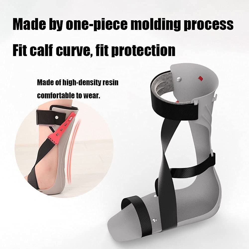 Ankle-foot drop orthosis,Adjustable Foot Splint Brace, Foot Drop Brace Splint Ankle Foot Orthosis, Drop Foot Brace for Walking for Foot Drop Plantar Fasciitis Achilles Tendonitisinjury Recover(XL)