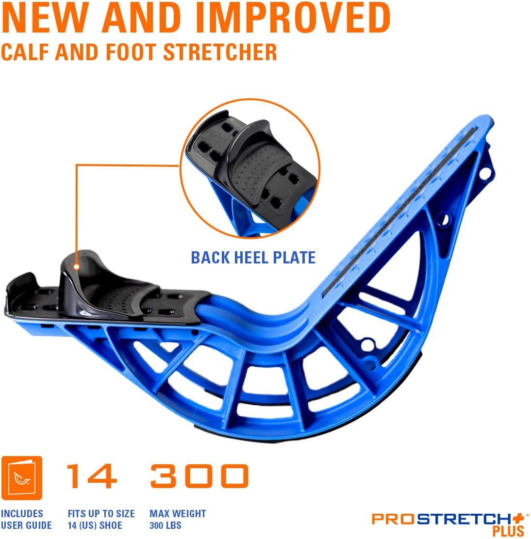 ProStretch Plus Calf Stretcher & Tuli's X Brace Bundle - Plantar Fasciitis & Foot/Heel Pain Relief