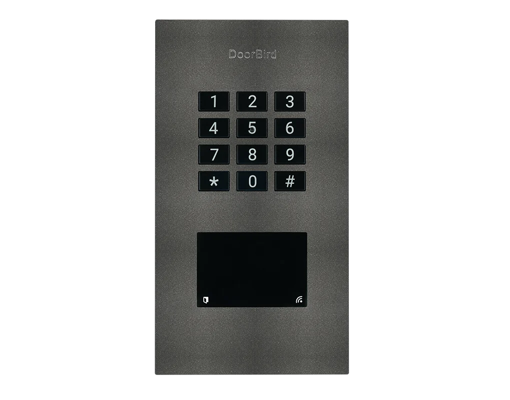 DoorBird A1121 Flush-Mount IP Access Control Device in DB 703 Stainless Steel