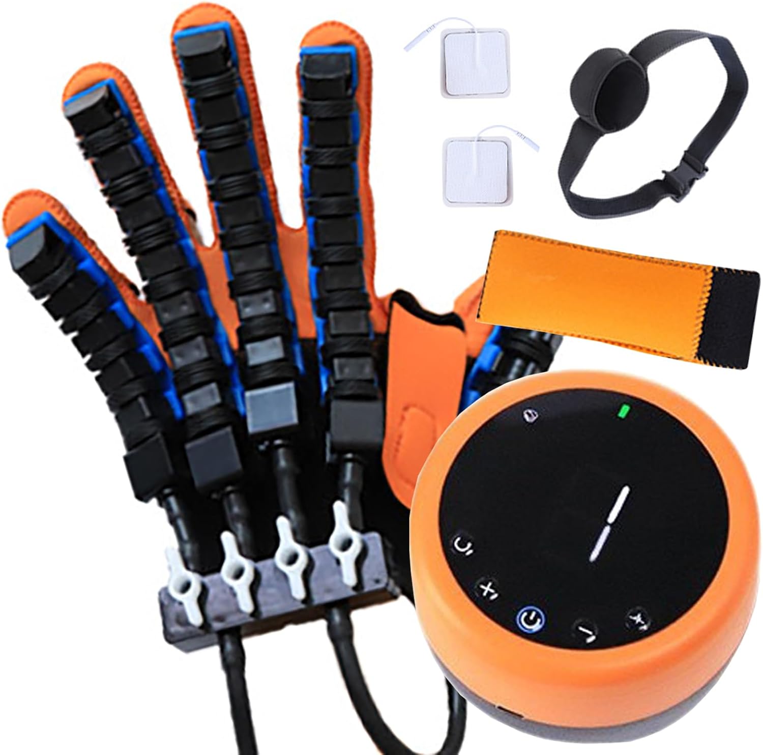 Rehabilitation Robot Gloves, Stroke Hand Recovery Device, Stroke Therapy Equipment for Adults, 5 Modes, Upgrade Hand Strengthening Devices