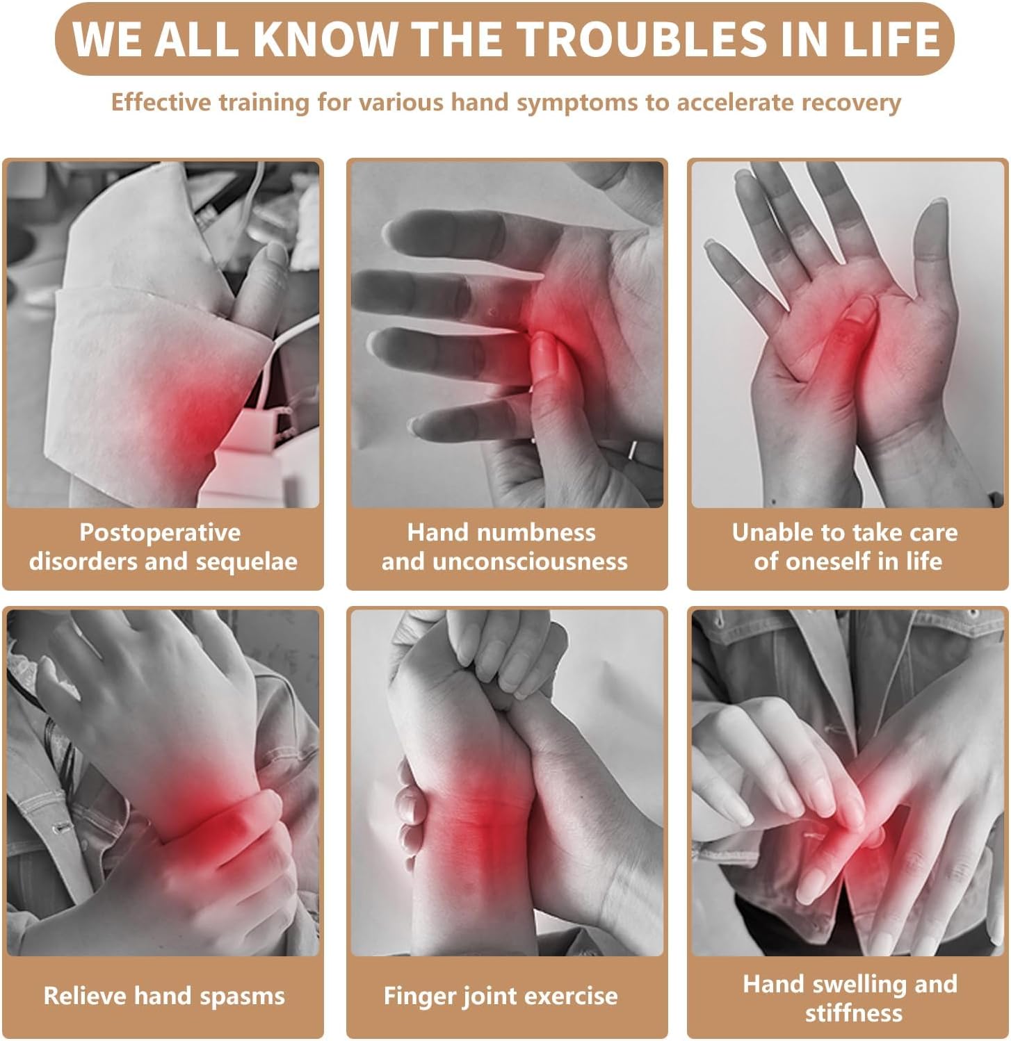 Rehabilitation robot gloves, stroke rehabilitation equipment with USB charging function, hand grinder for treatment…