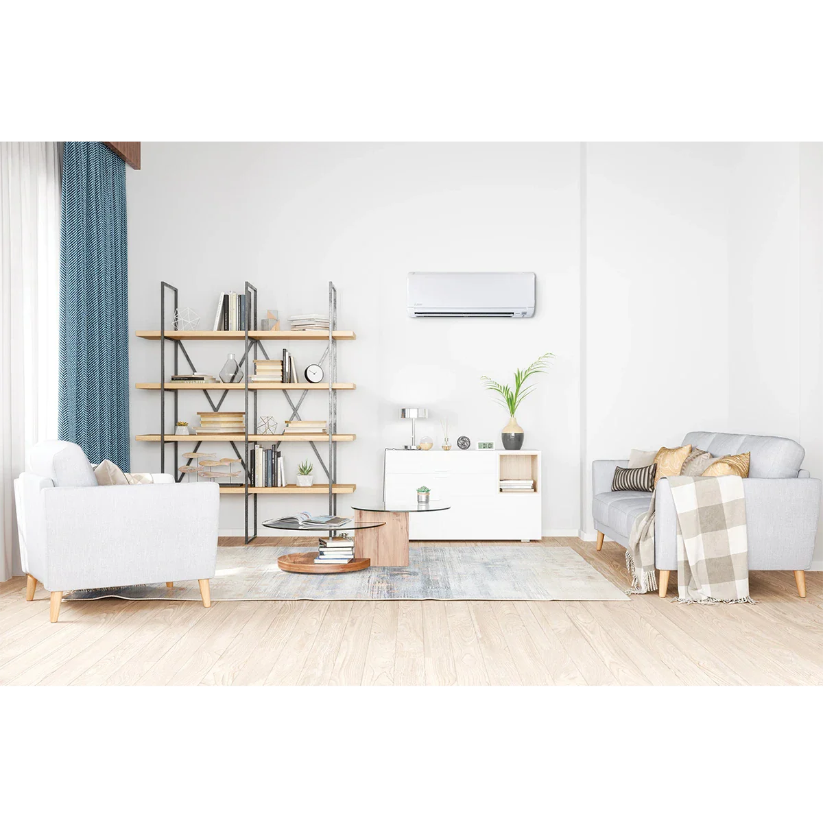 Mitsubishi HX Series 12000 BTU Ductless Mini Split