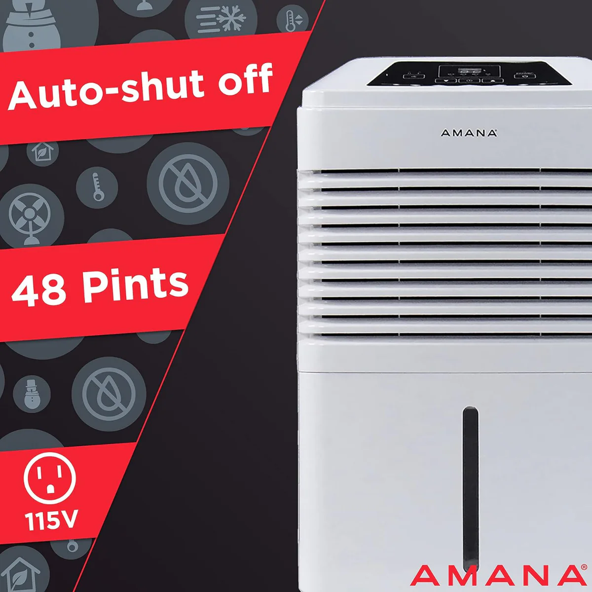 Amana 48 Pint Dehumidifier