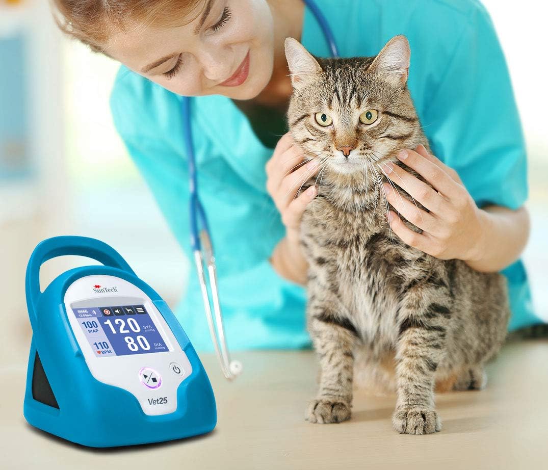 SunTech Vet25 Veterinary Continuous Interval Blood Pressure Monitor (Peacock Blue)