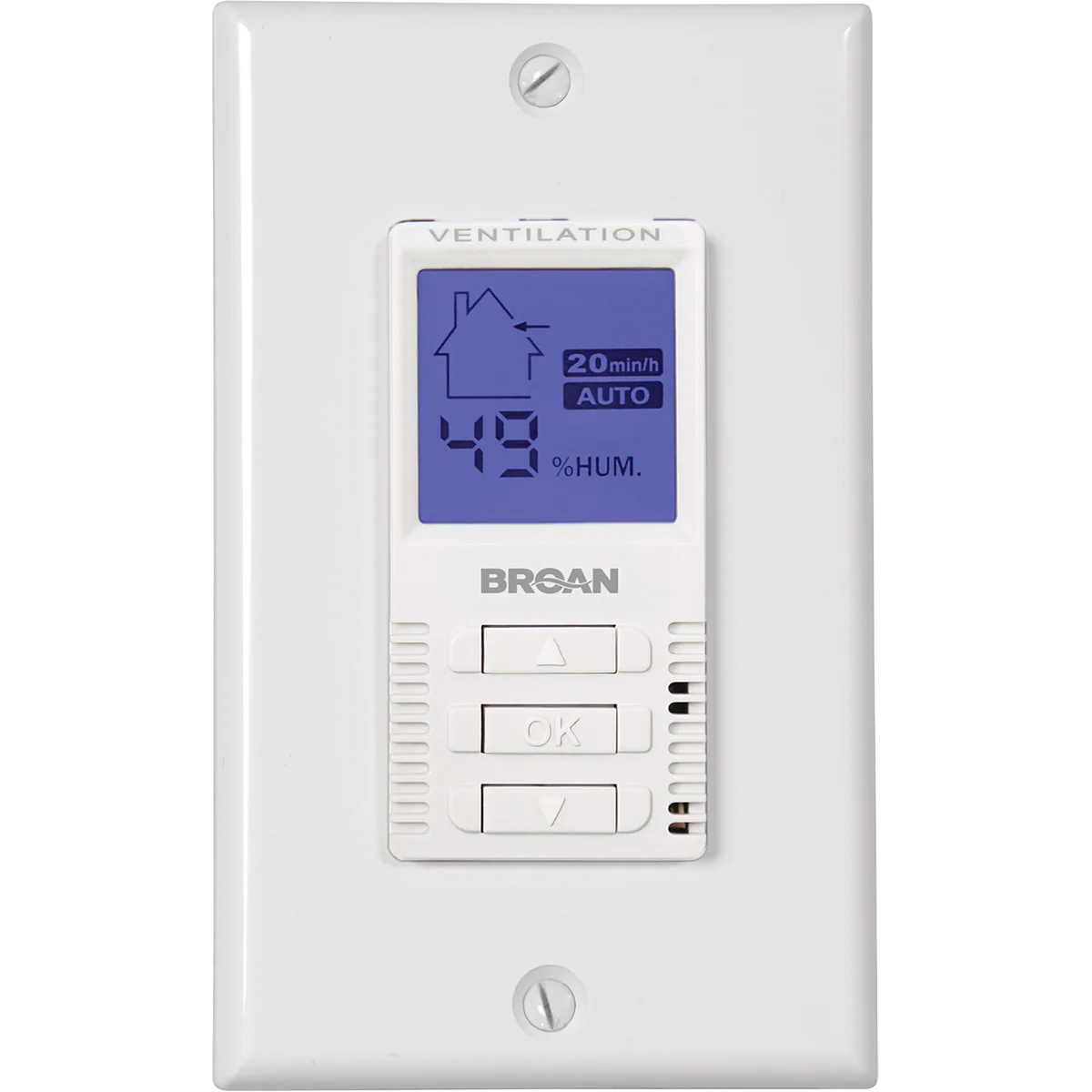 Broan Deco-Touch Automatic/Manual Wall Control (VT7W)