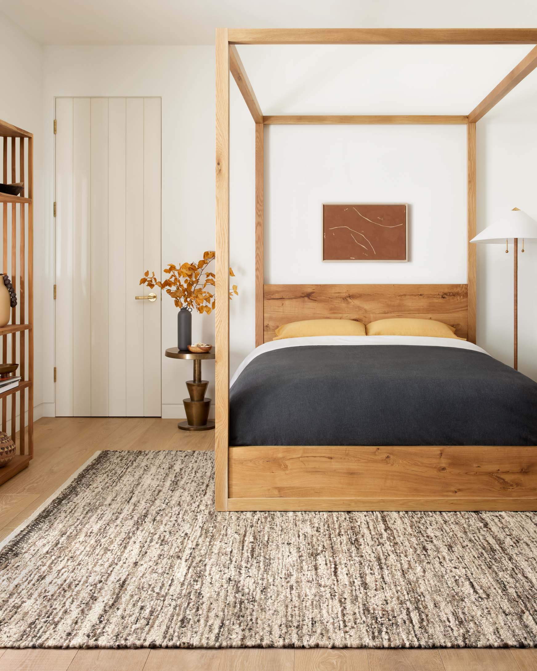 Loloi Reyla Collection - Contemporary Hand Woven Rug in Granite & Mocha (RLA-01)