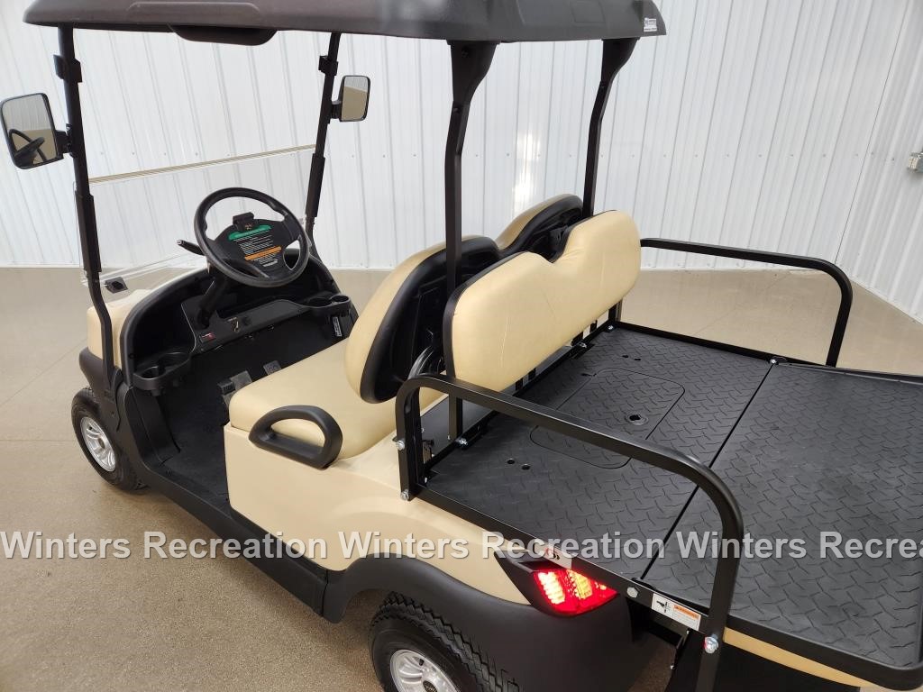 2020 Club Car Tempo Electric STREET READY Golf Cart, Beige